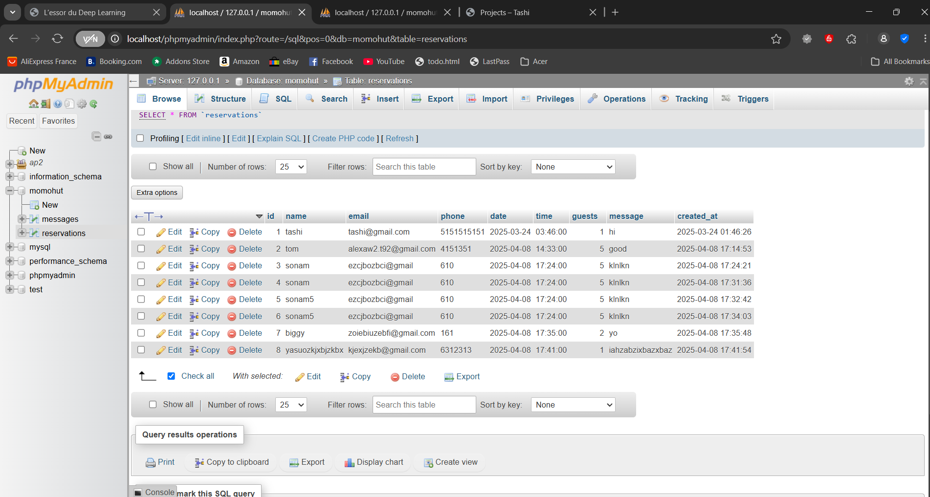 phpMyAdmin